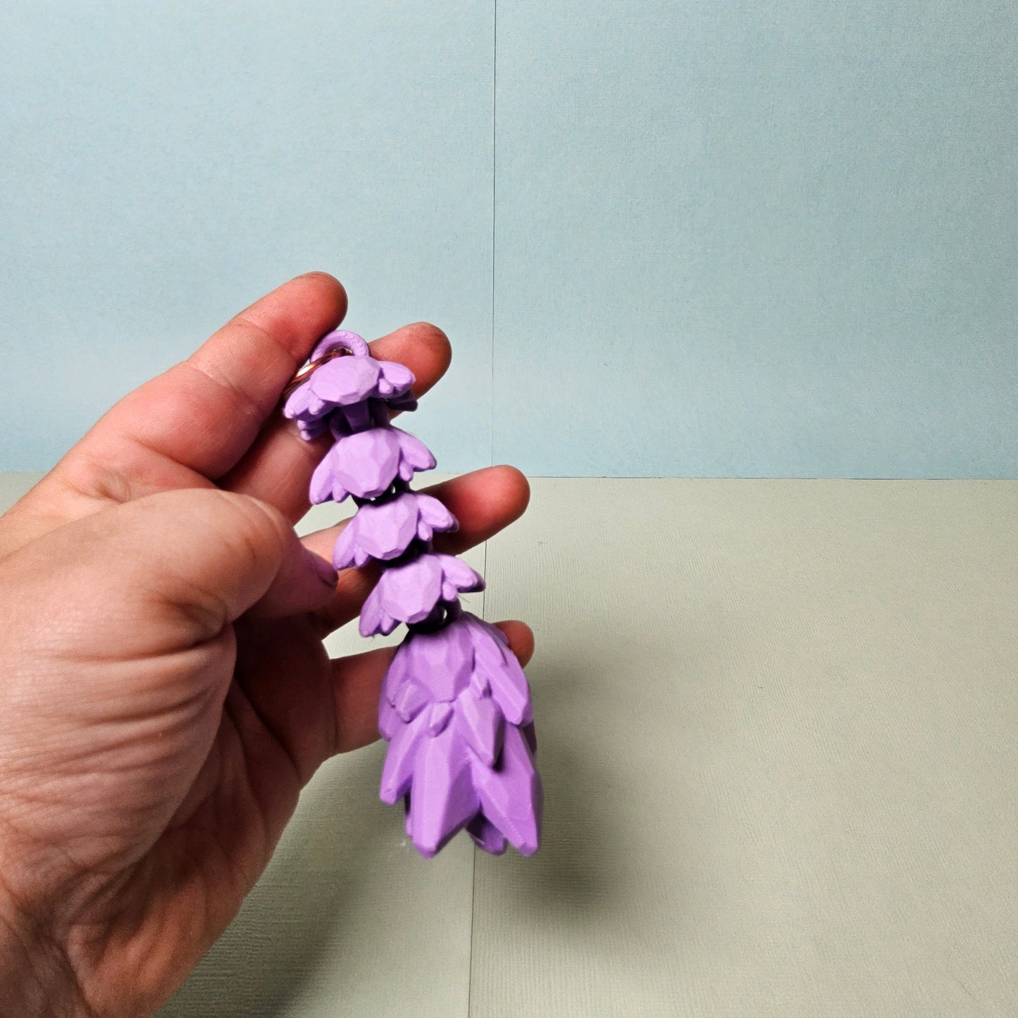 Gemstone Dragon Tail Keyring