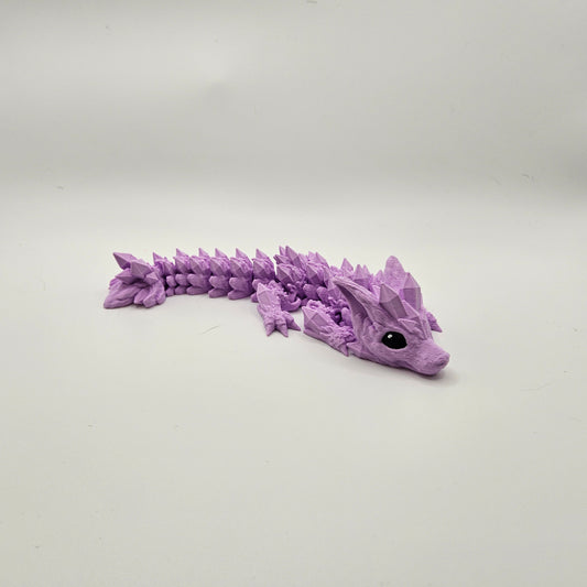 Baby Wolf Crystal Dragon