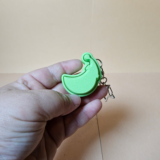Moon with Bedcap Keycap Keyring