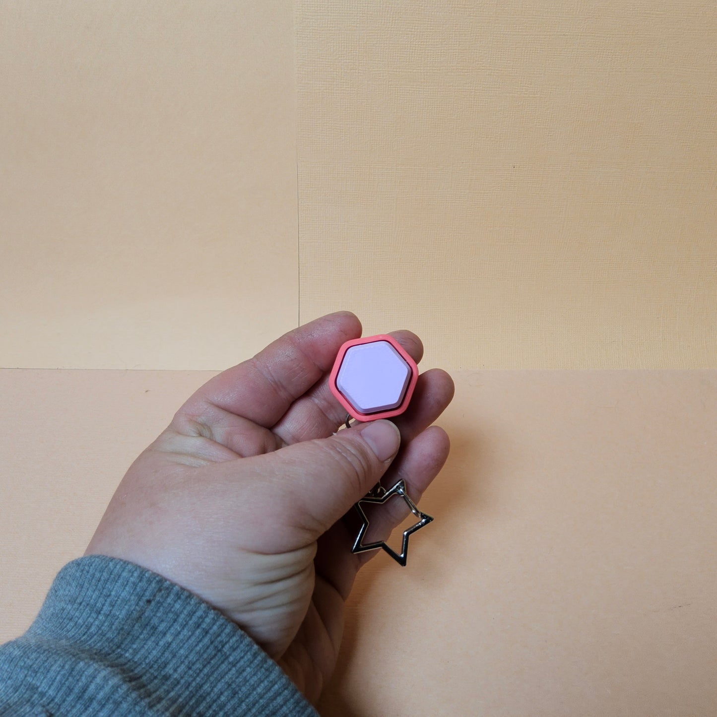 Hex Keycap Keyring