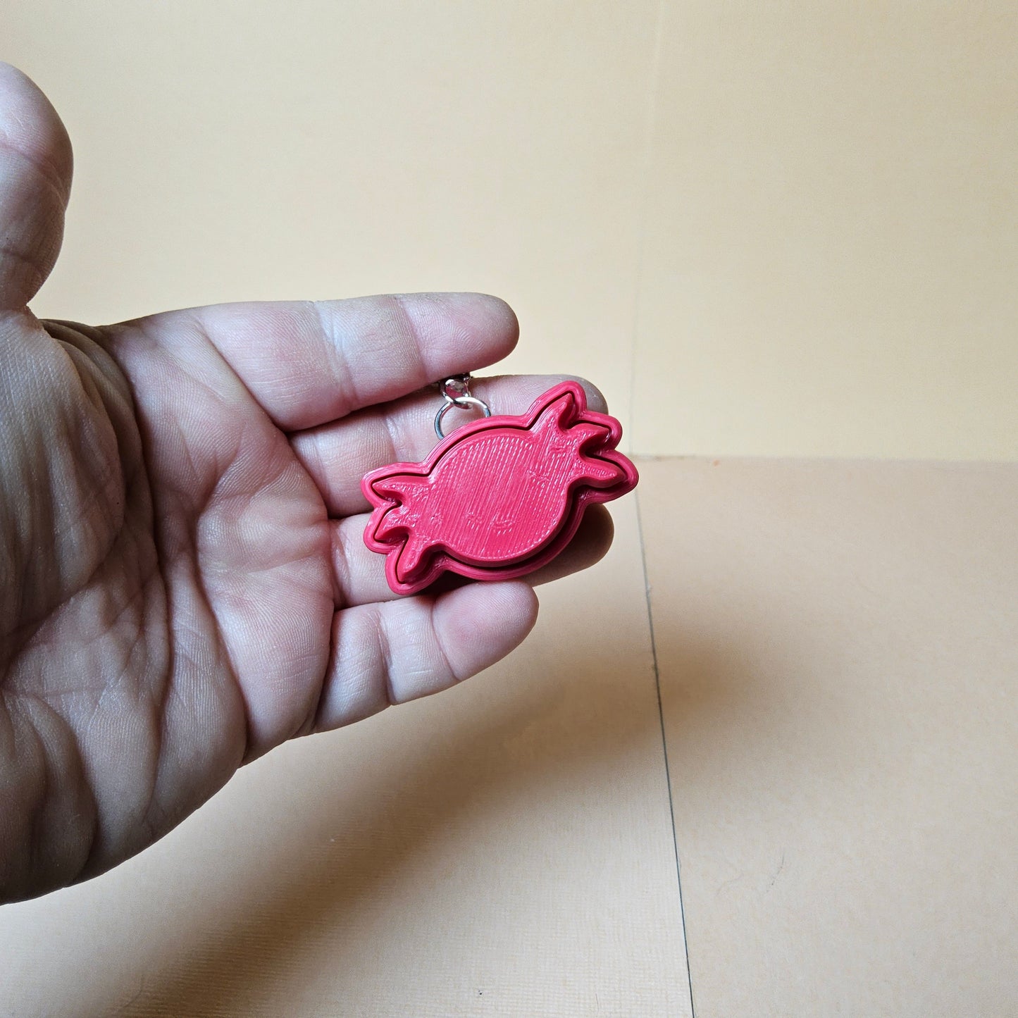 Axolotl Keycap Keyring