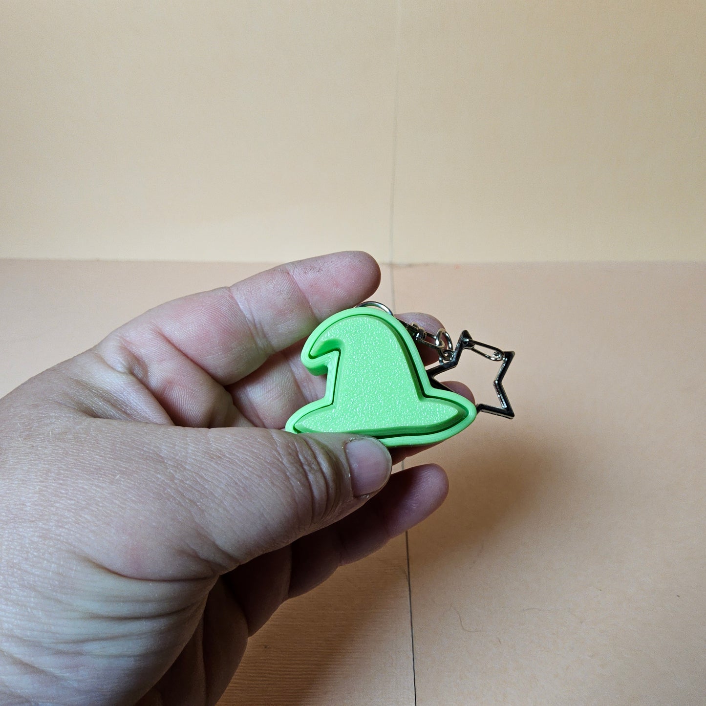 Witch's Hat - Crooked Keycap Keyring