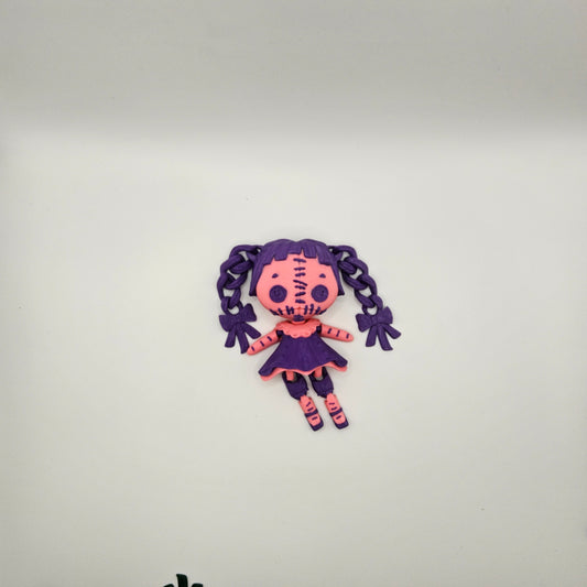 Two Coloured Creepy Doll