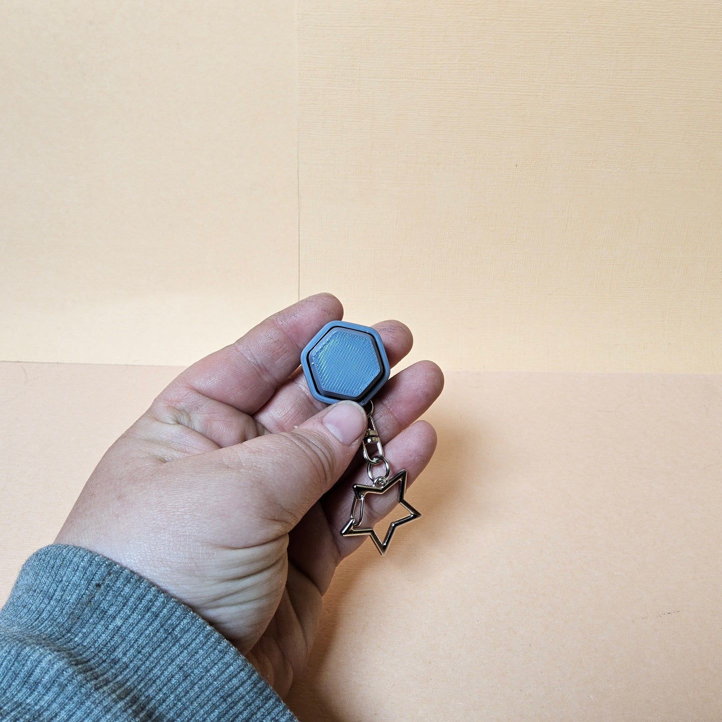 Hex Keycap Keyring