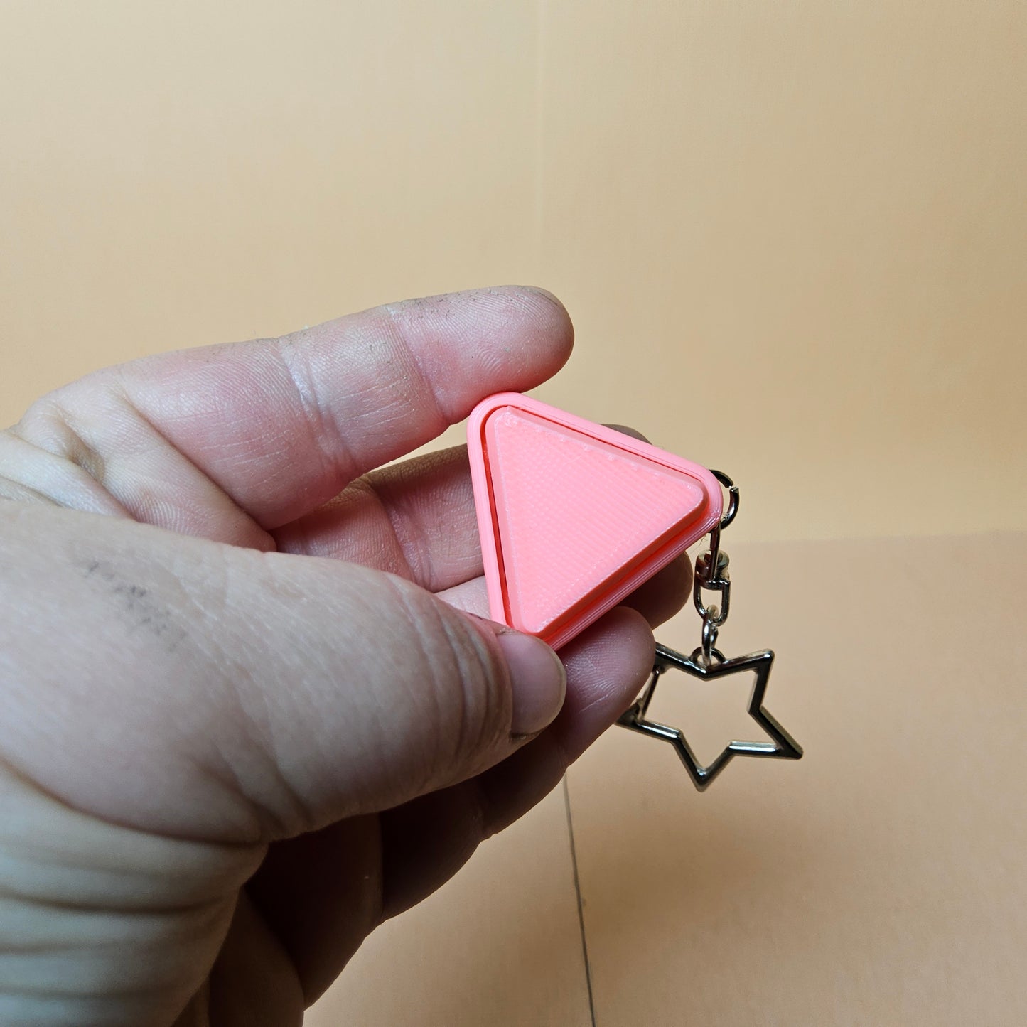Triangle Keycap Keyring