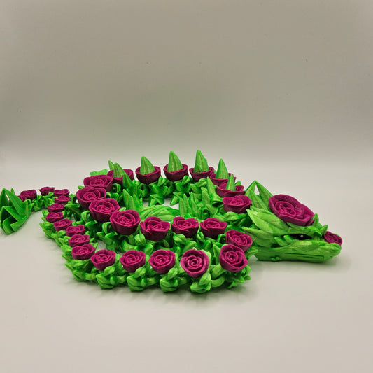 Two Coloured Rose Dragon