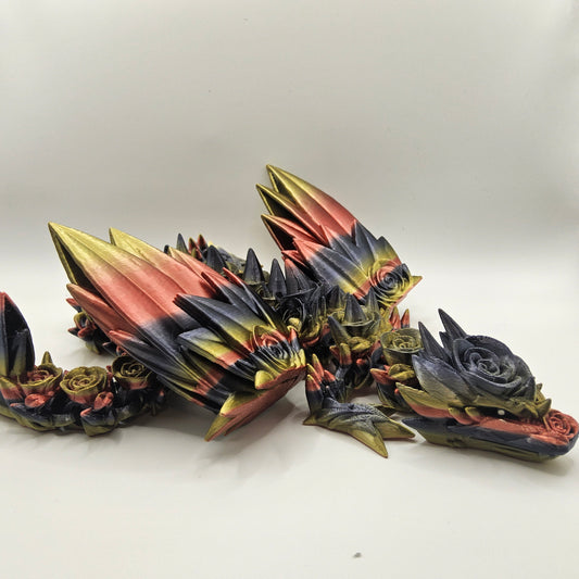 Winged Rose Dragon